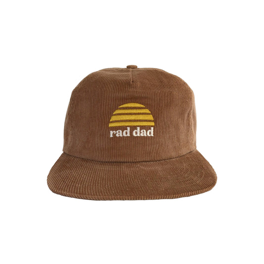 Rad Dad Tan Cord Cap