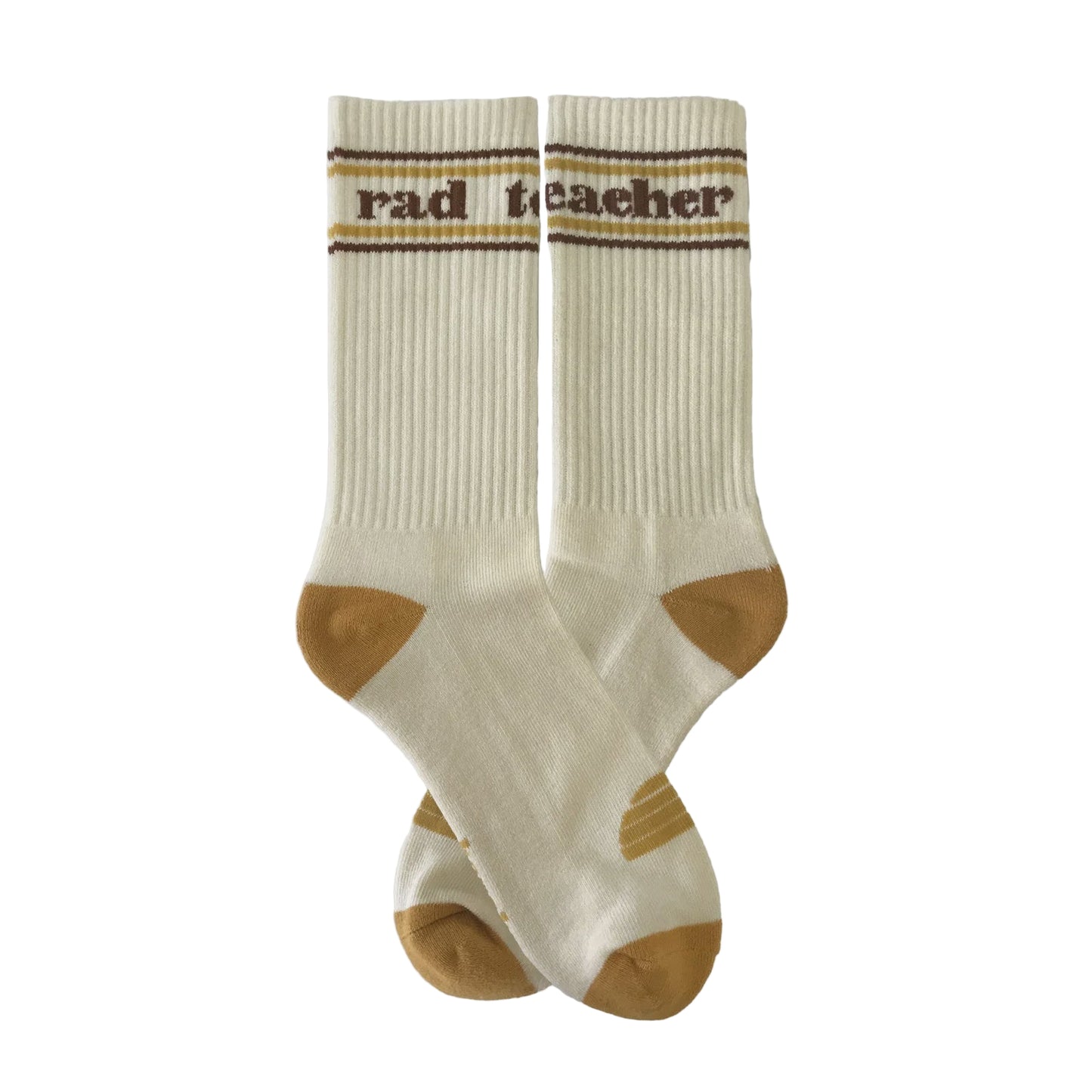Rad Teacher Organic Cotton Crew Socks