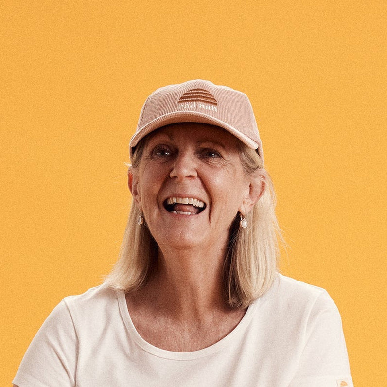 Rad Nan Mauve  Cord Cap