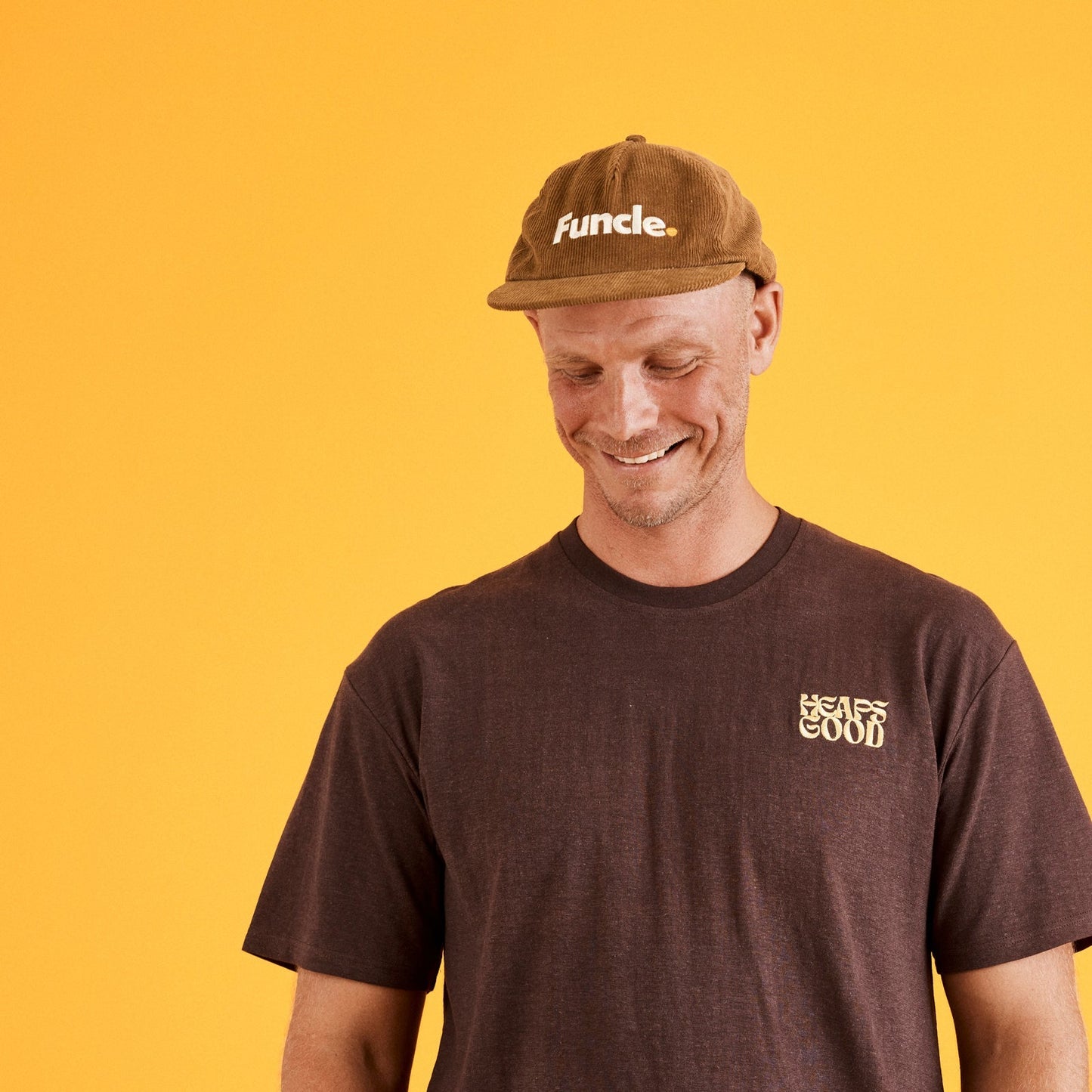 Funcle Tan Cord Cap