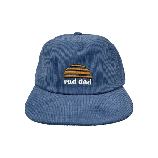Rad Dad Blue Cord Cap