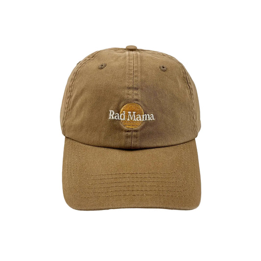 Rad Mama Desert Sand Washed Baseball Cap