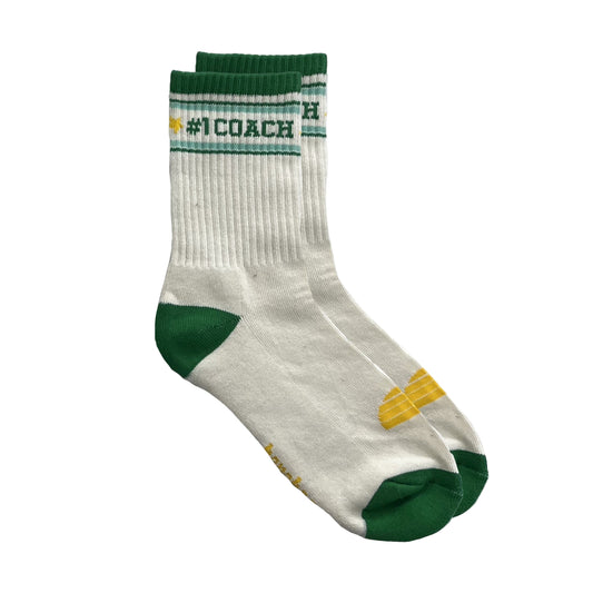 #1 Coach Organic Cotton Crew Socks