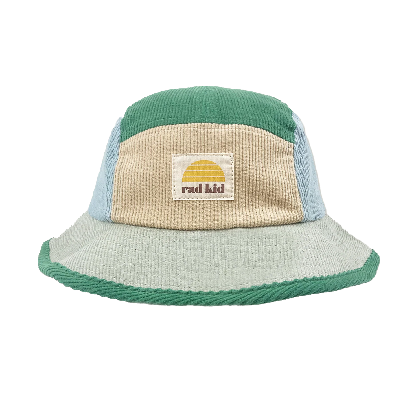 Rad Kid Lagoon 5-Panel Spliced Bucket Hat