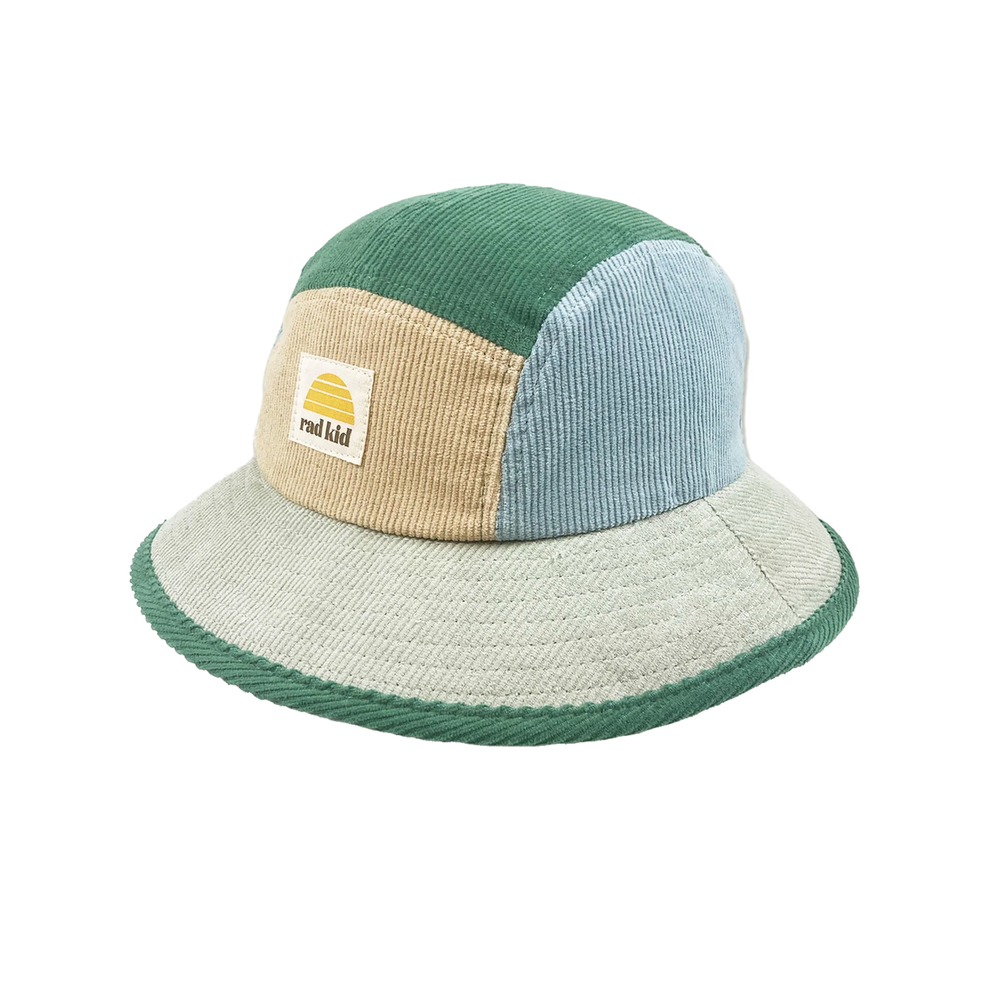 Rad Kid Lagoon 5-Panel Spliced Bucket Hat