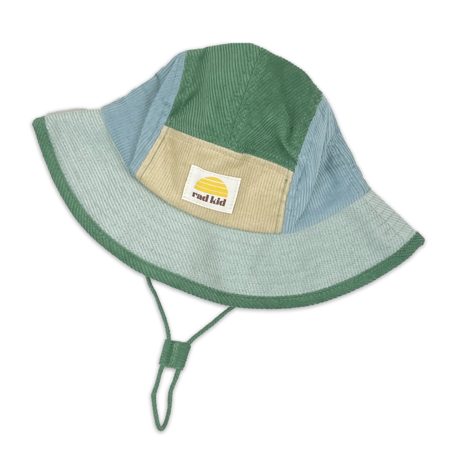 Rad Kid Lagoon 5-Panel Spliced Bucket Hat