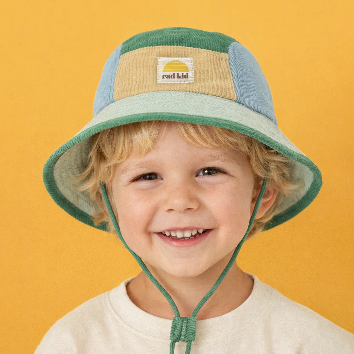 Rad Kid Lagoon 5-Panel Spliced Bucket Hat