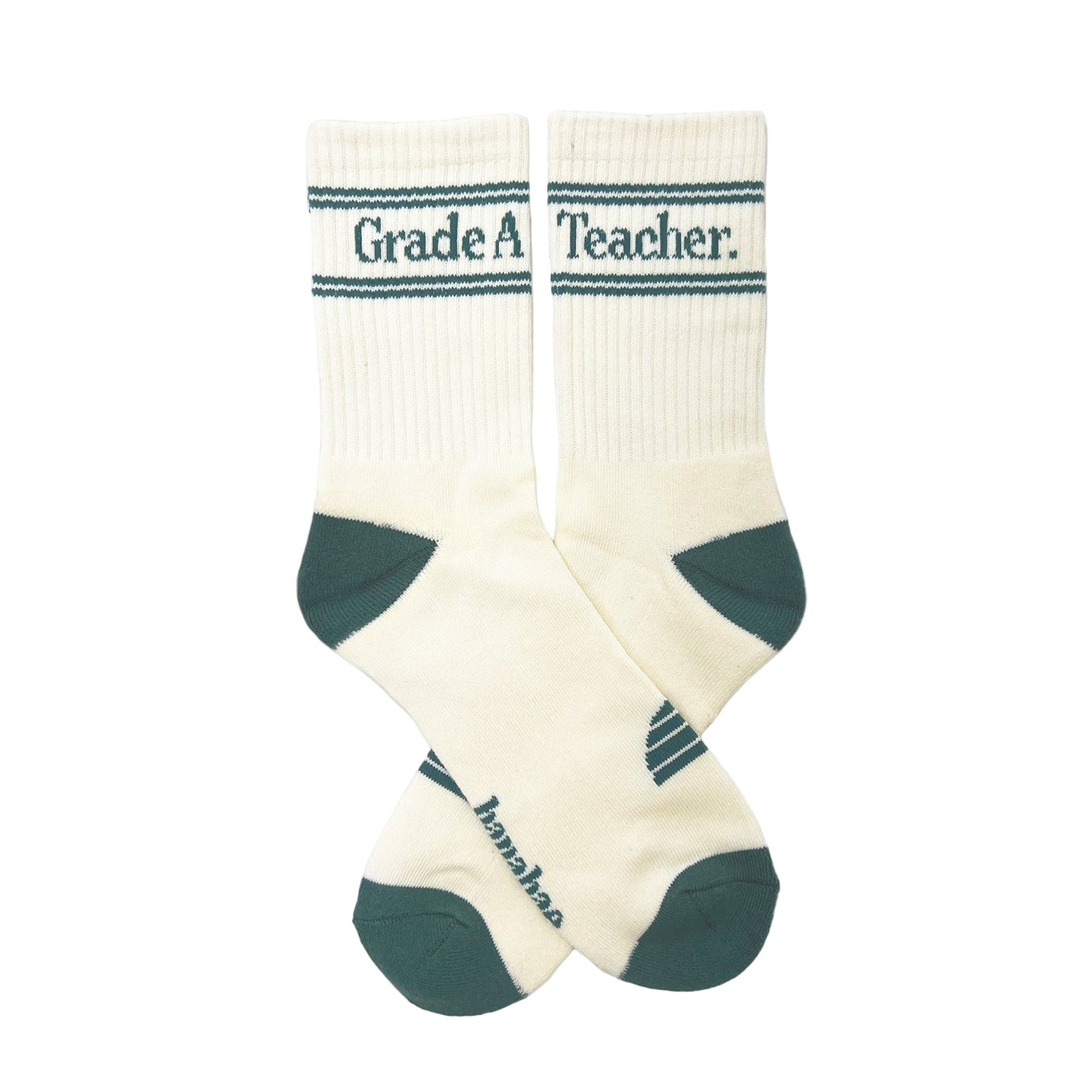 Grade A Teacher Organic Cotton Crew Socks