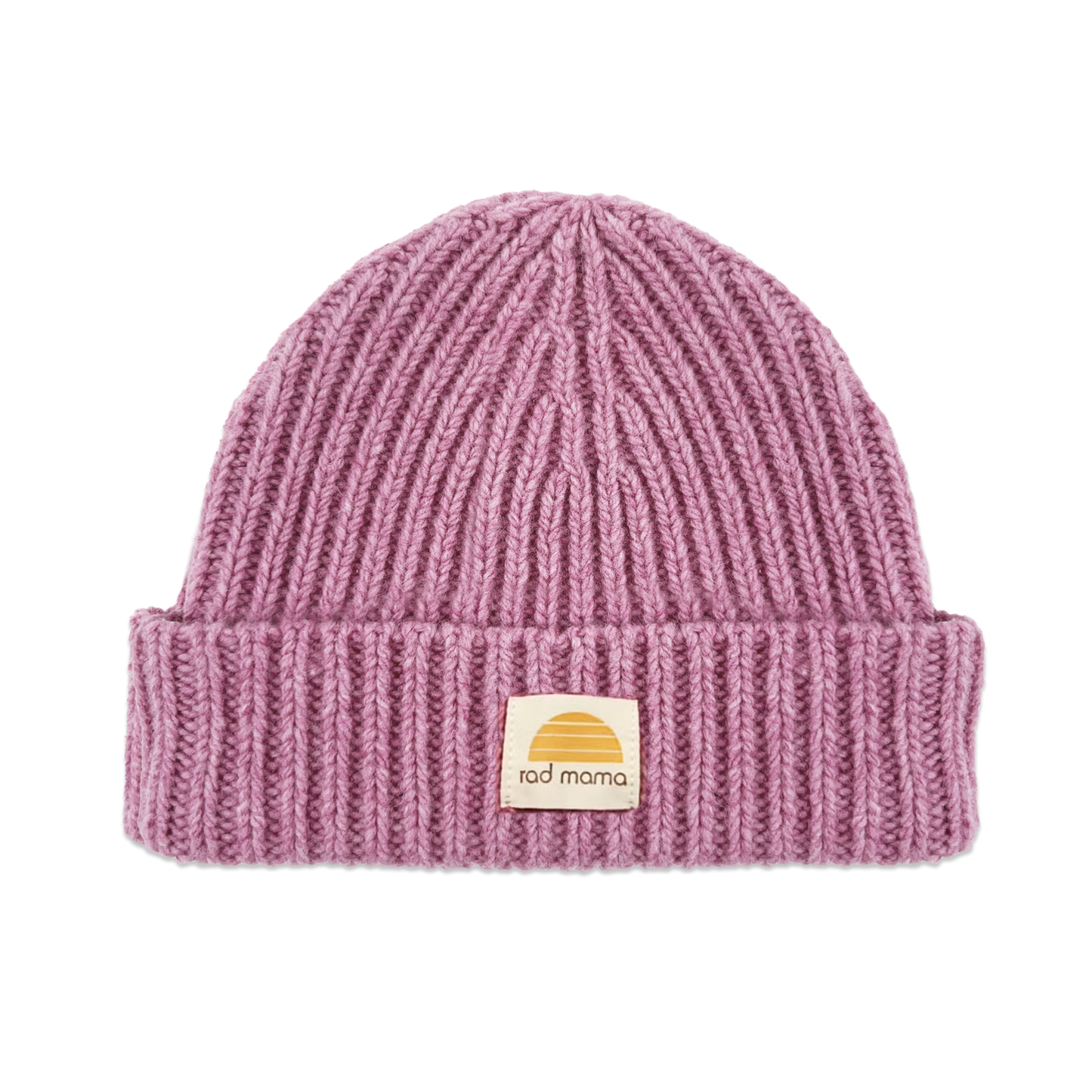 Rad Mama Peony Pink Merino Beanie