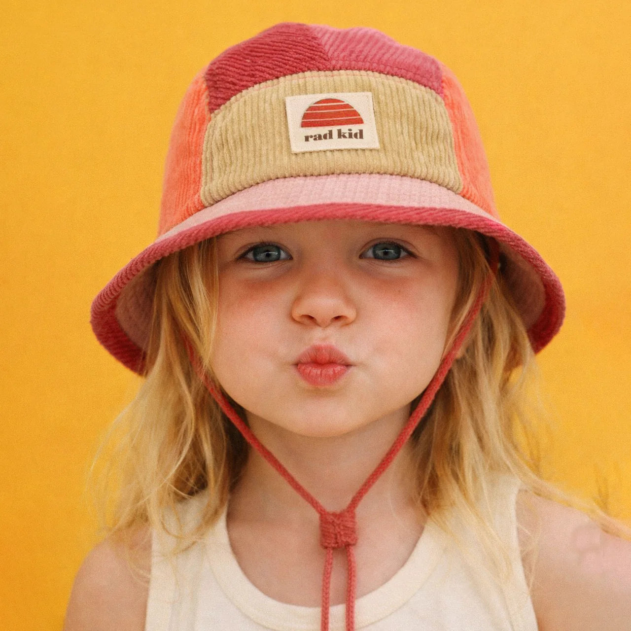 Rad Kid Berry 5-Panel Spliced Bucket Hat