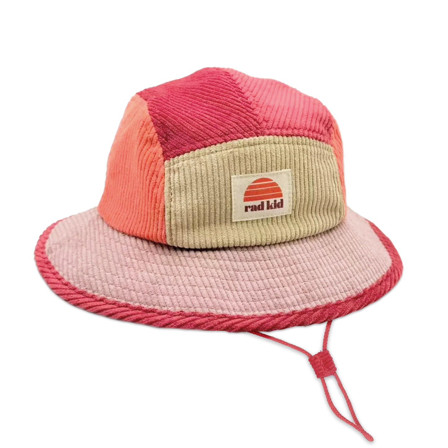 Rad Kid Berry 5-Panel Spliced Bucket Hat