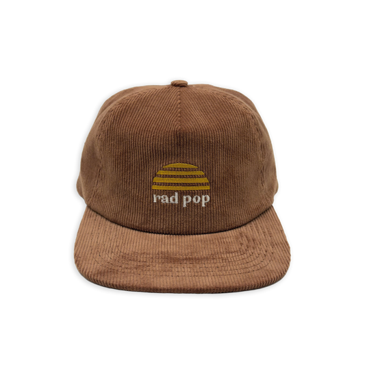 Rad Pop Tan Cord Cap
