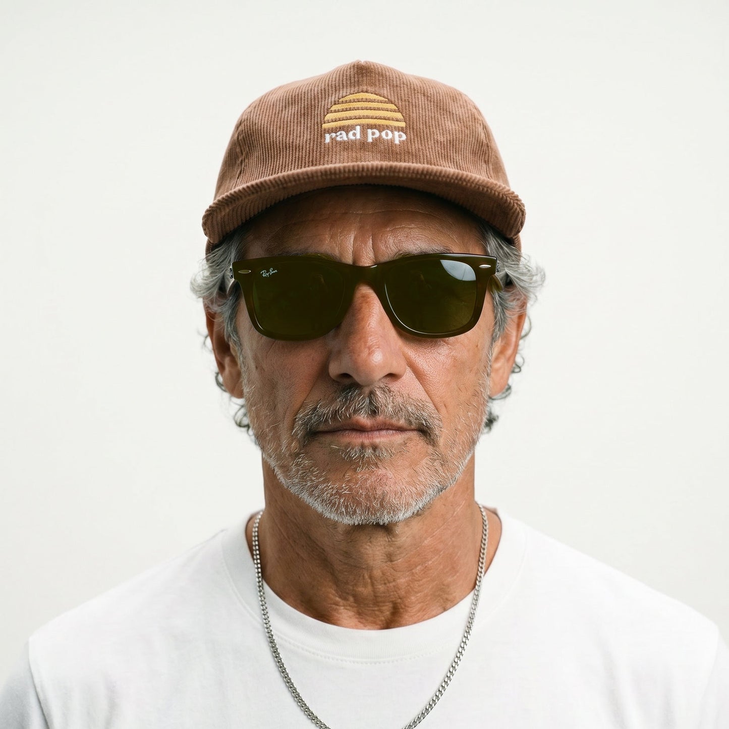 Rad Pop Tan Cord Cap