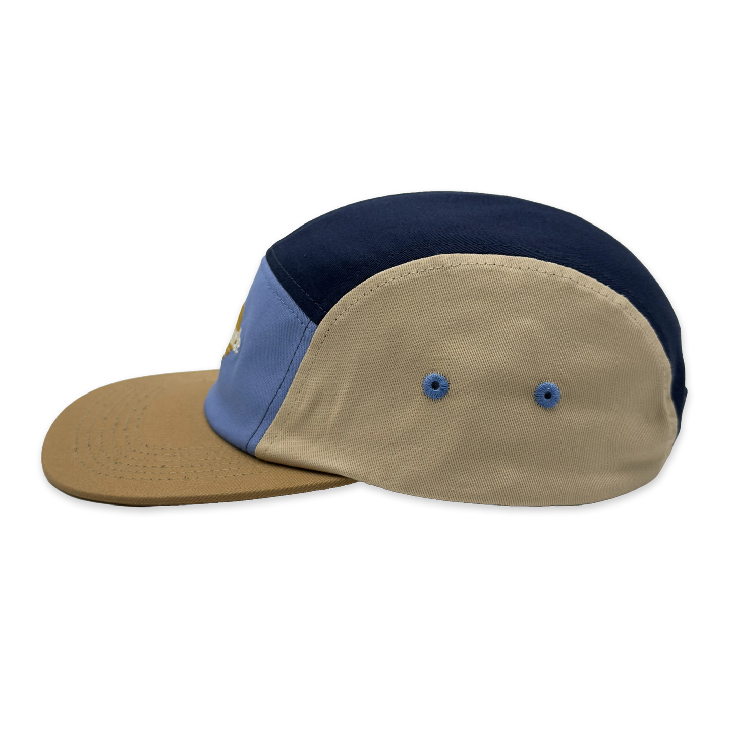 Rad Dad Spliced 5 Panel Blue Twill Cap