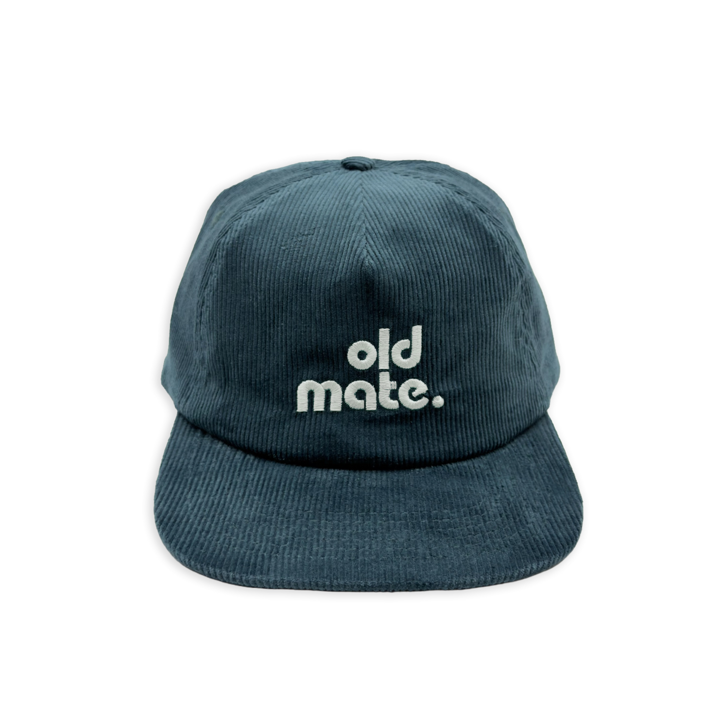 Old Mate Teal Cord Cap