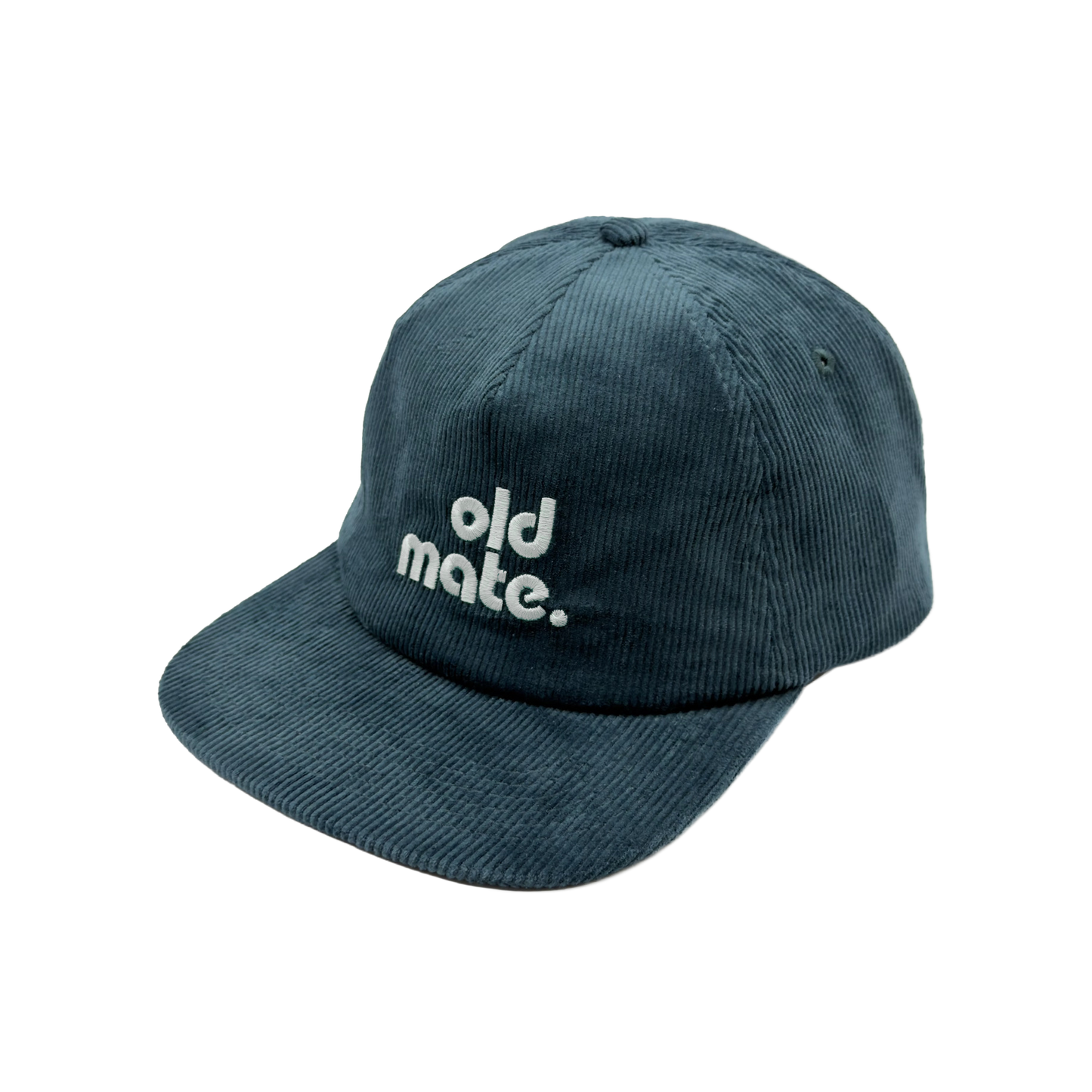 Old Mate Teal Cord Cap