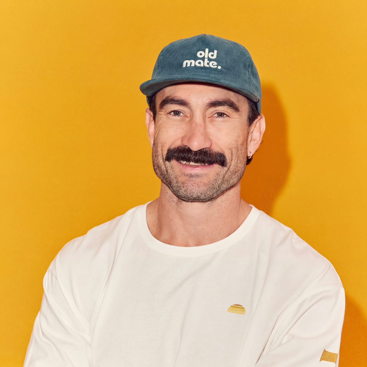 Old Mate Teal Cord Cap
