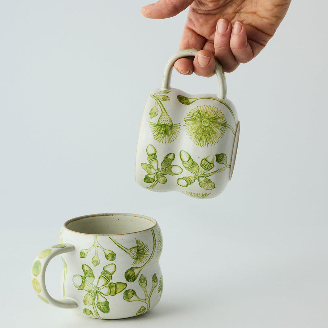 Eucalyptus Bushland Mugs Set of 2