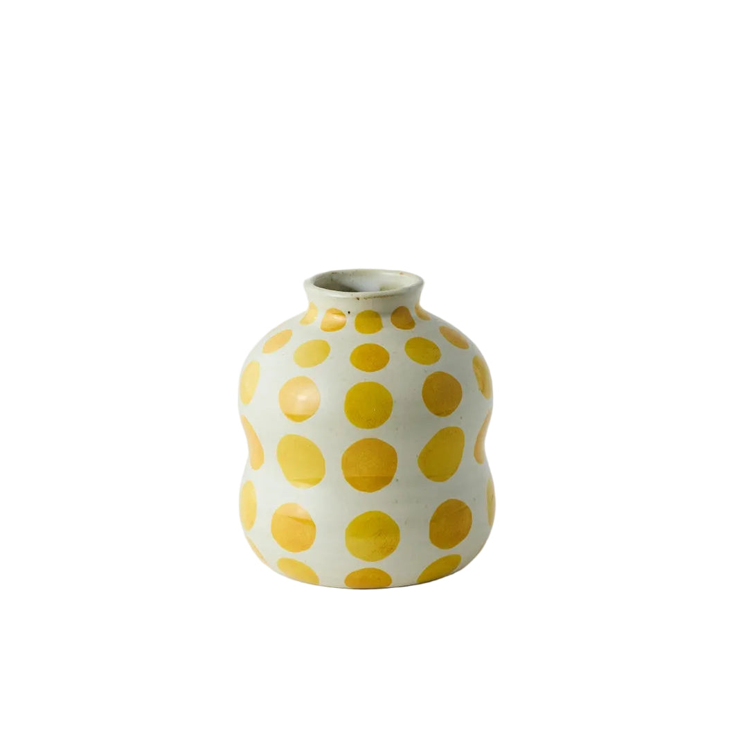 Yellow Bushland Spot Bud Vase