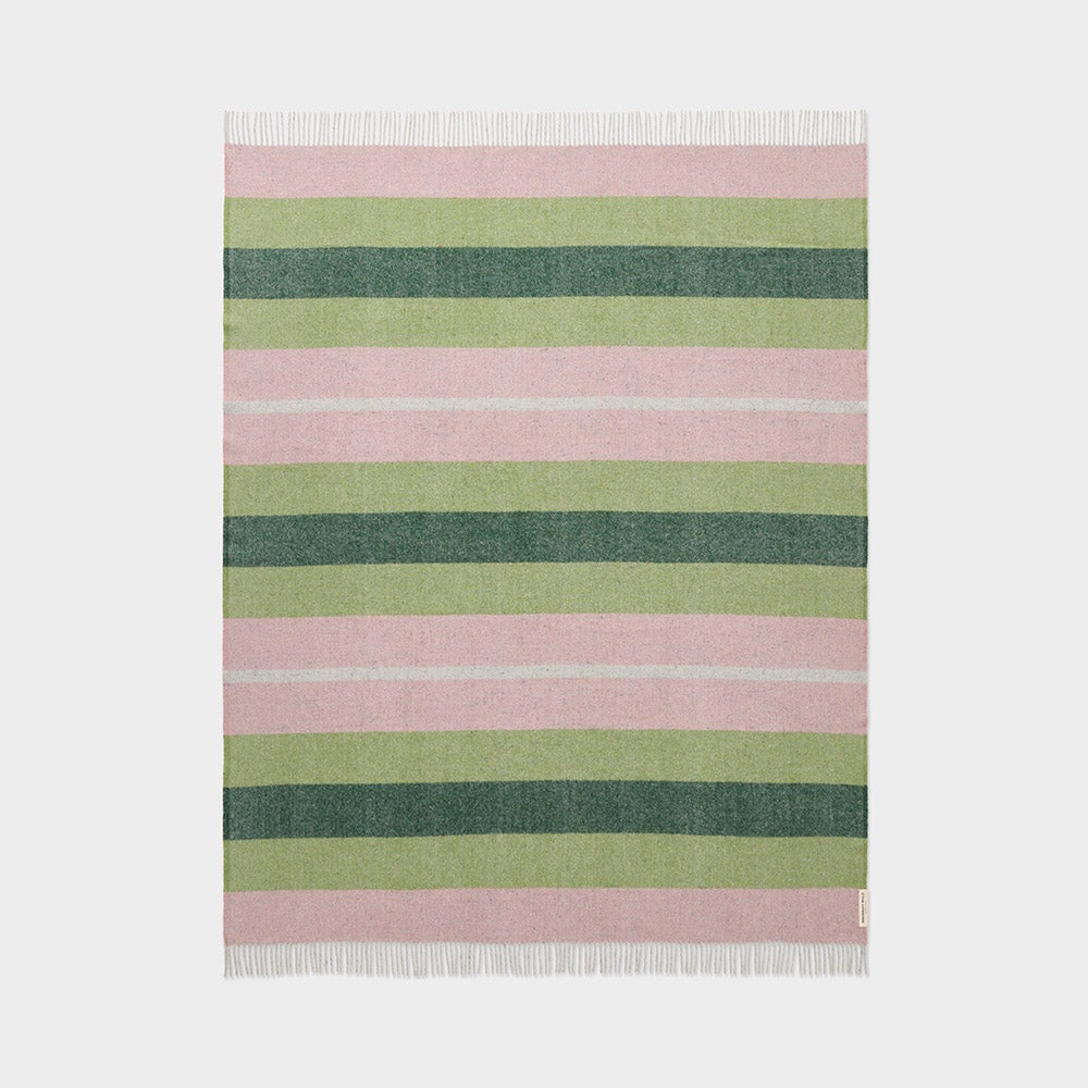 Breezy Bloom Recycled Wool Throw