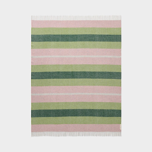 Breezy Bloom Recycled Wool Throw