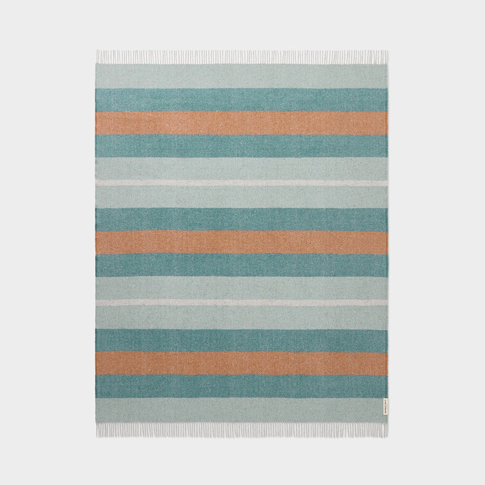 Breezy Lake Recycled Wool Throw