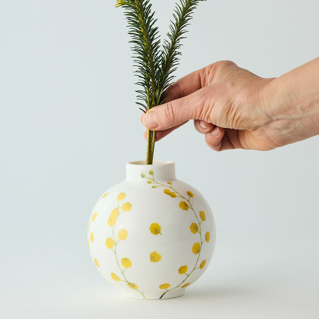 Wattle Bulb Vase