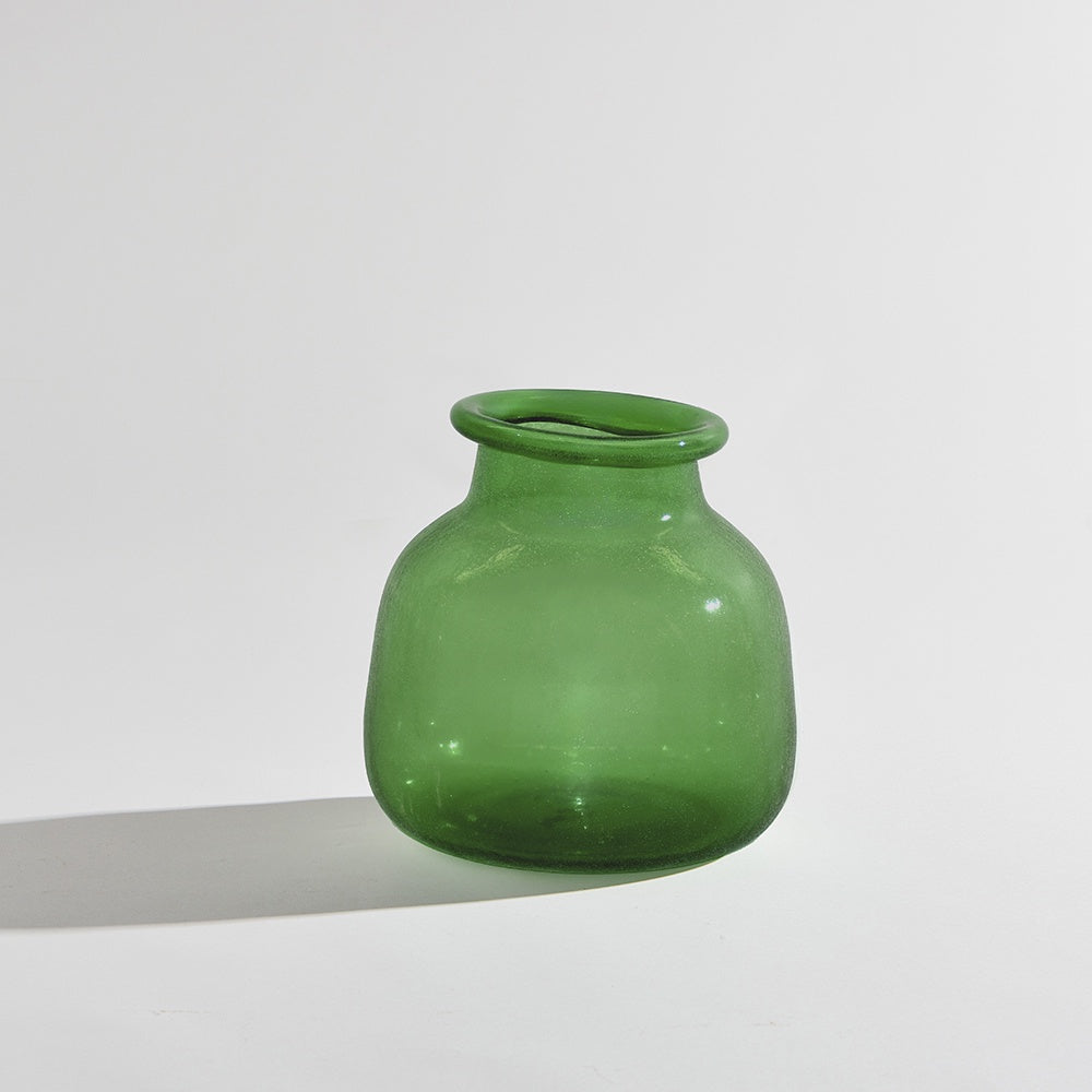 Byron Round Emerald Vase