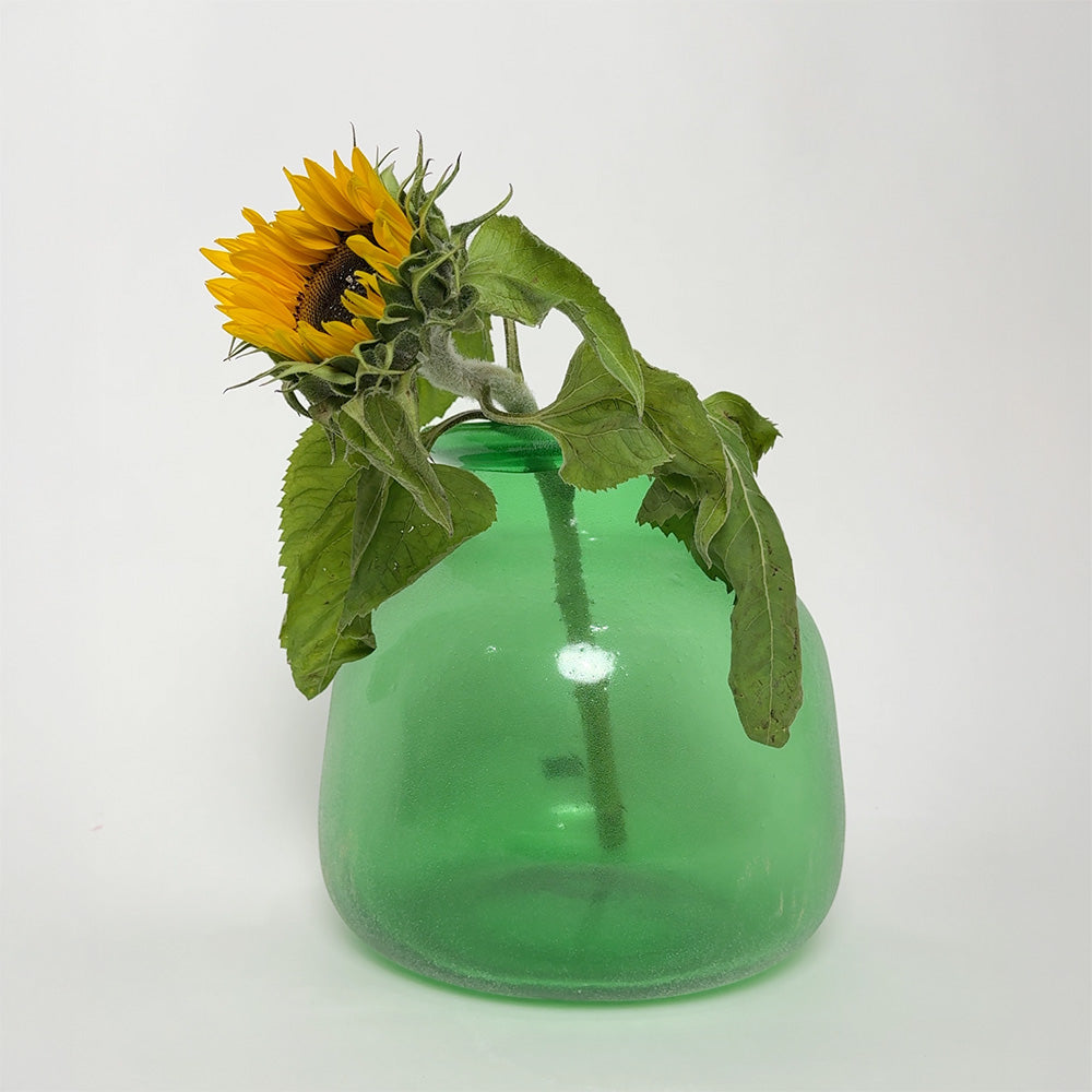 Byron Round Emerald Vase