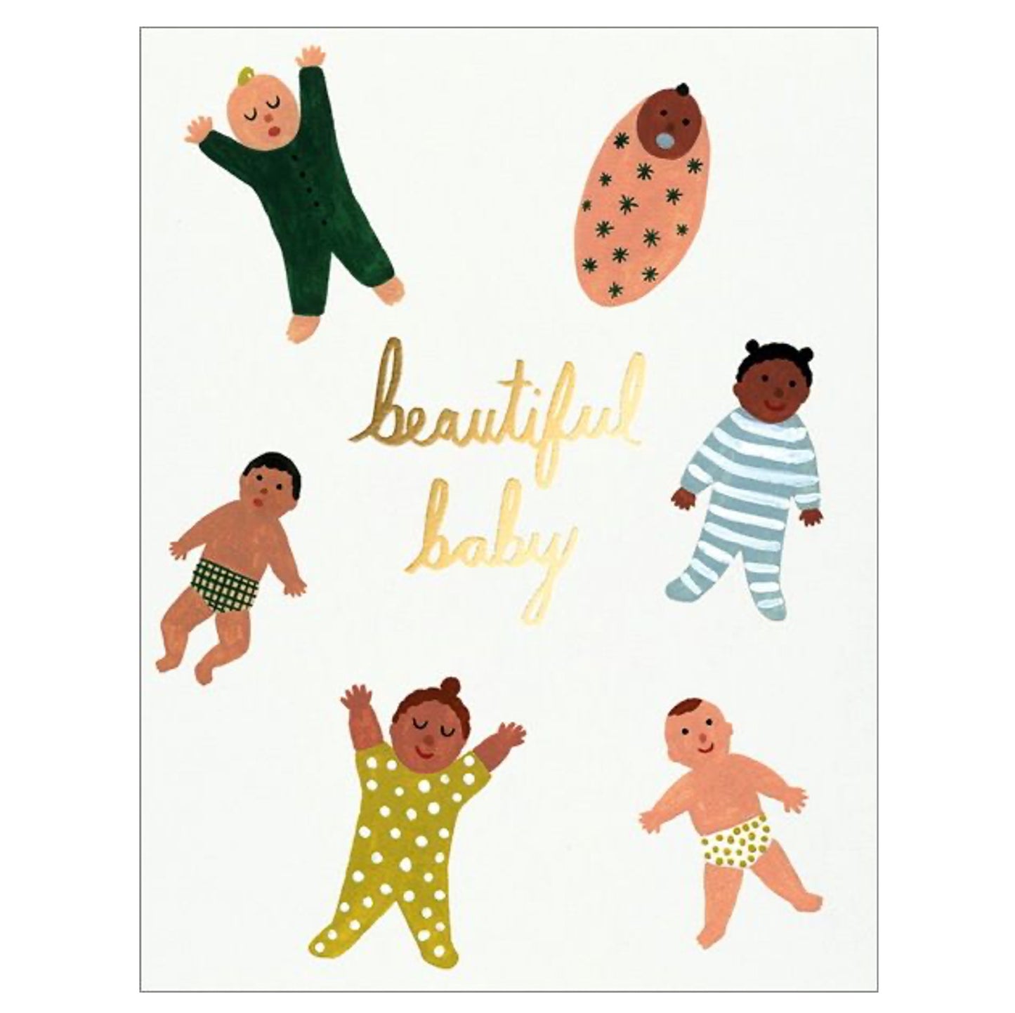 Beautiful Baby Greeting Card