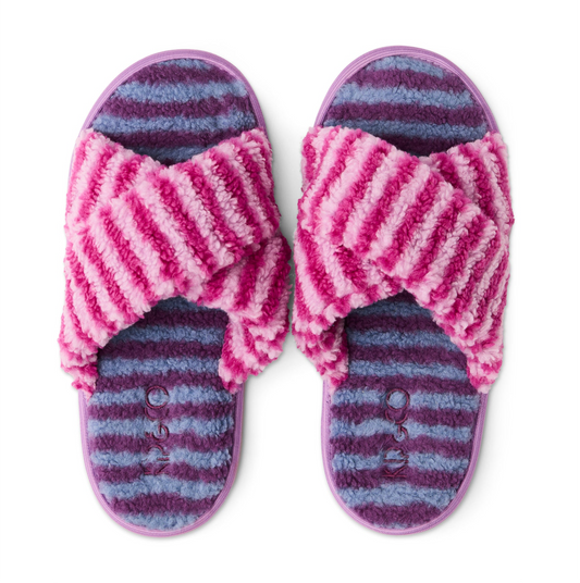 Berry Crumble Sherpa Adult Slippers