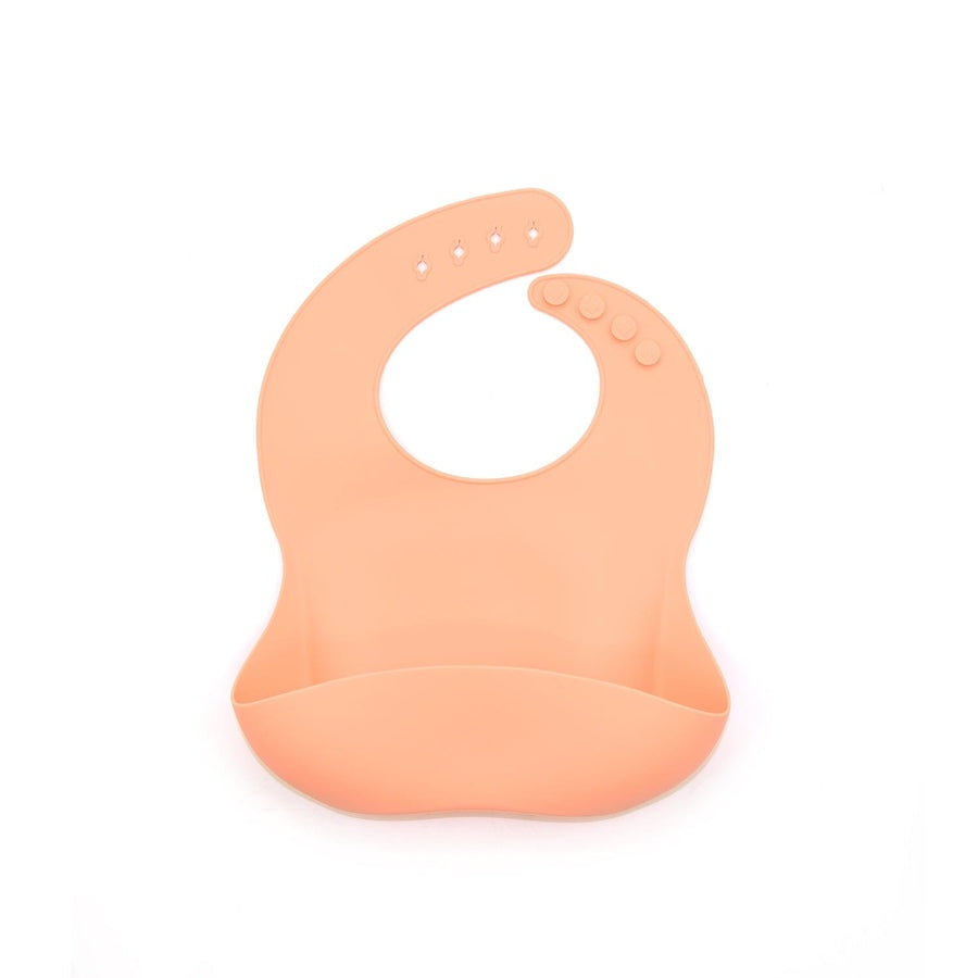 Silicone Bib Peach