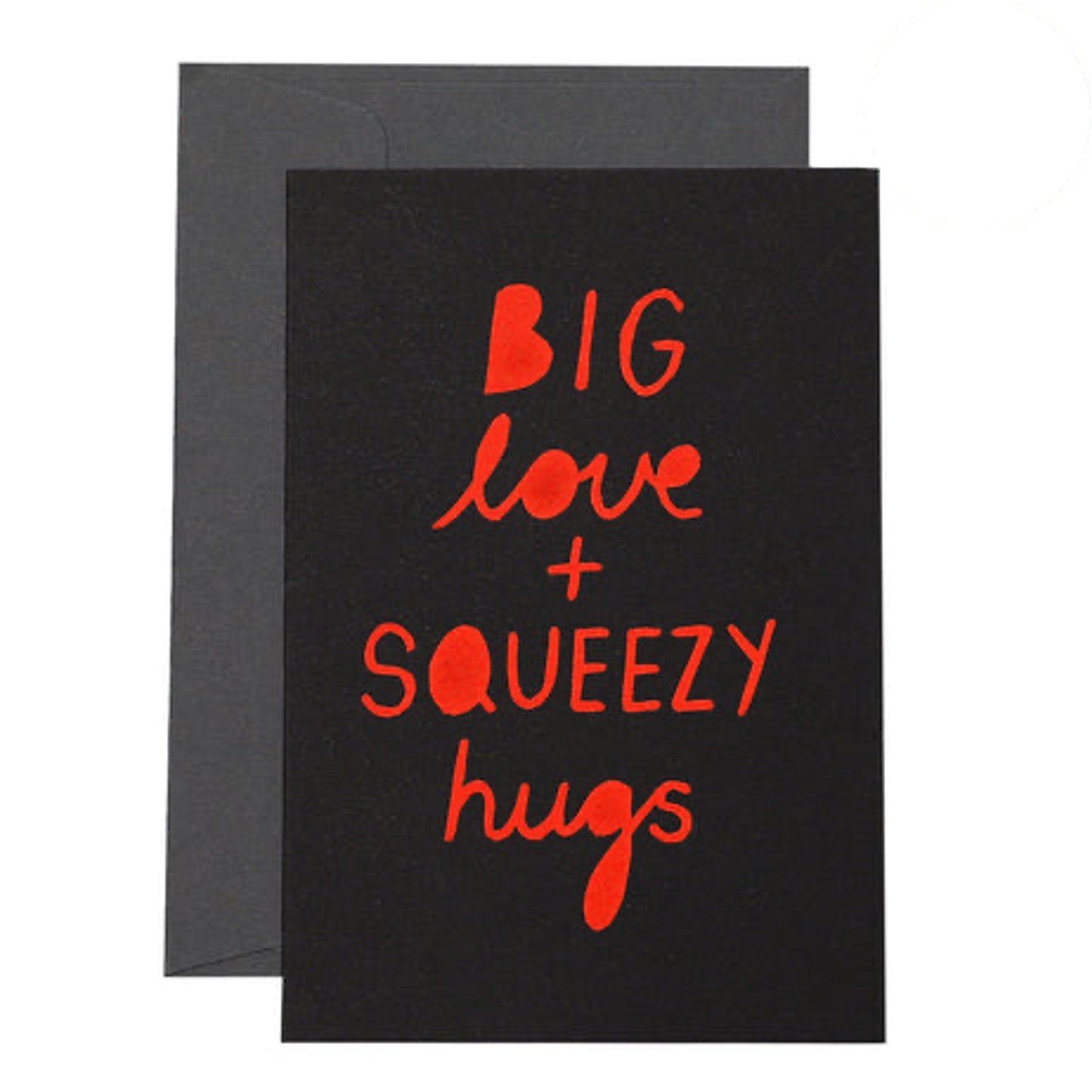 Big Love + Squeezy Hugs Greeting Card