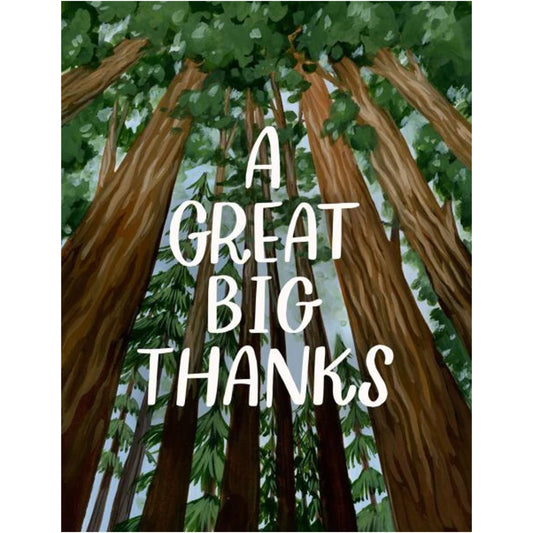 Great Big Thanks Greeting Card