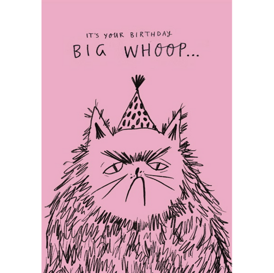 Big Whoop Greeting Card