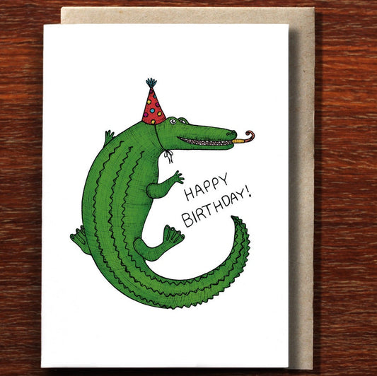 Crocodile Happy Birthday