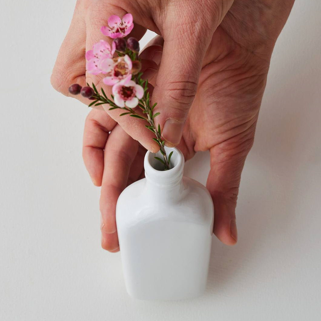 Billy Button Botanic Bottle Vase