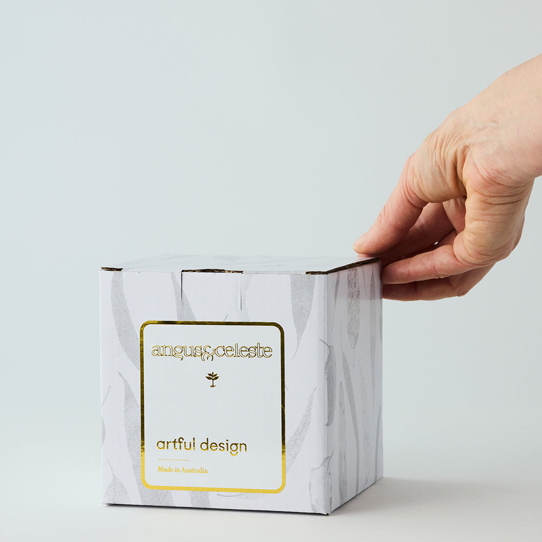 Green Nasturtium Bulb Vase