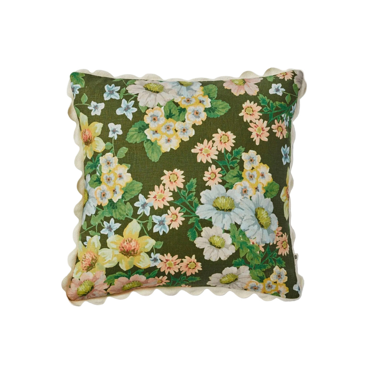 Buttercup Olive Cushion