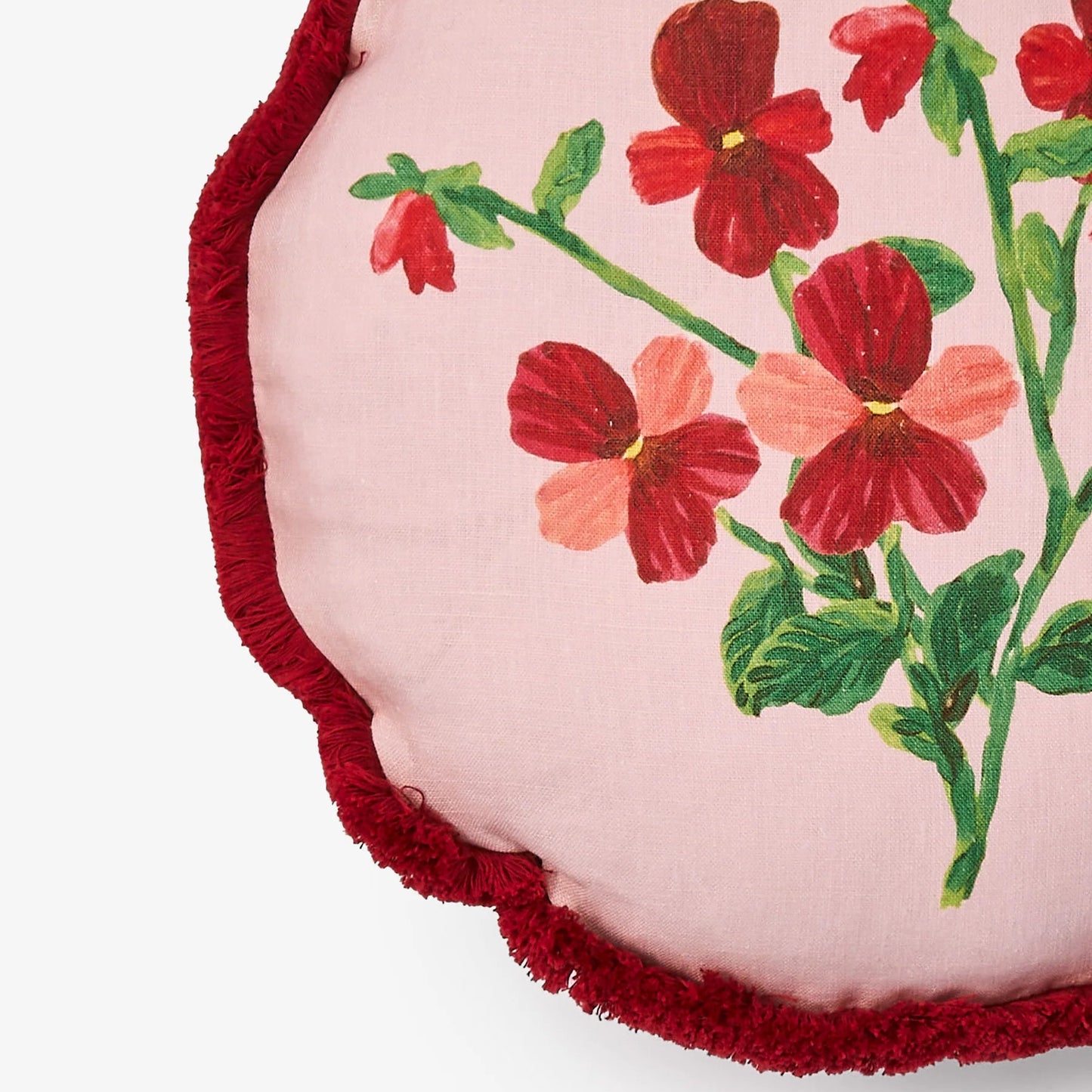 Mini Viola Round Cushion