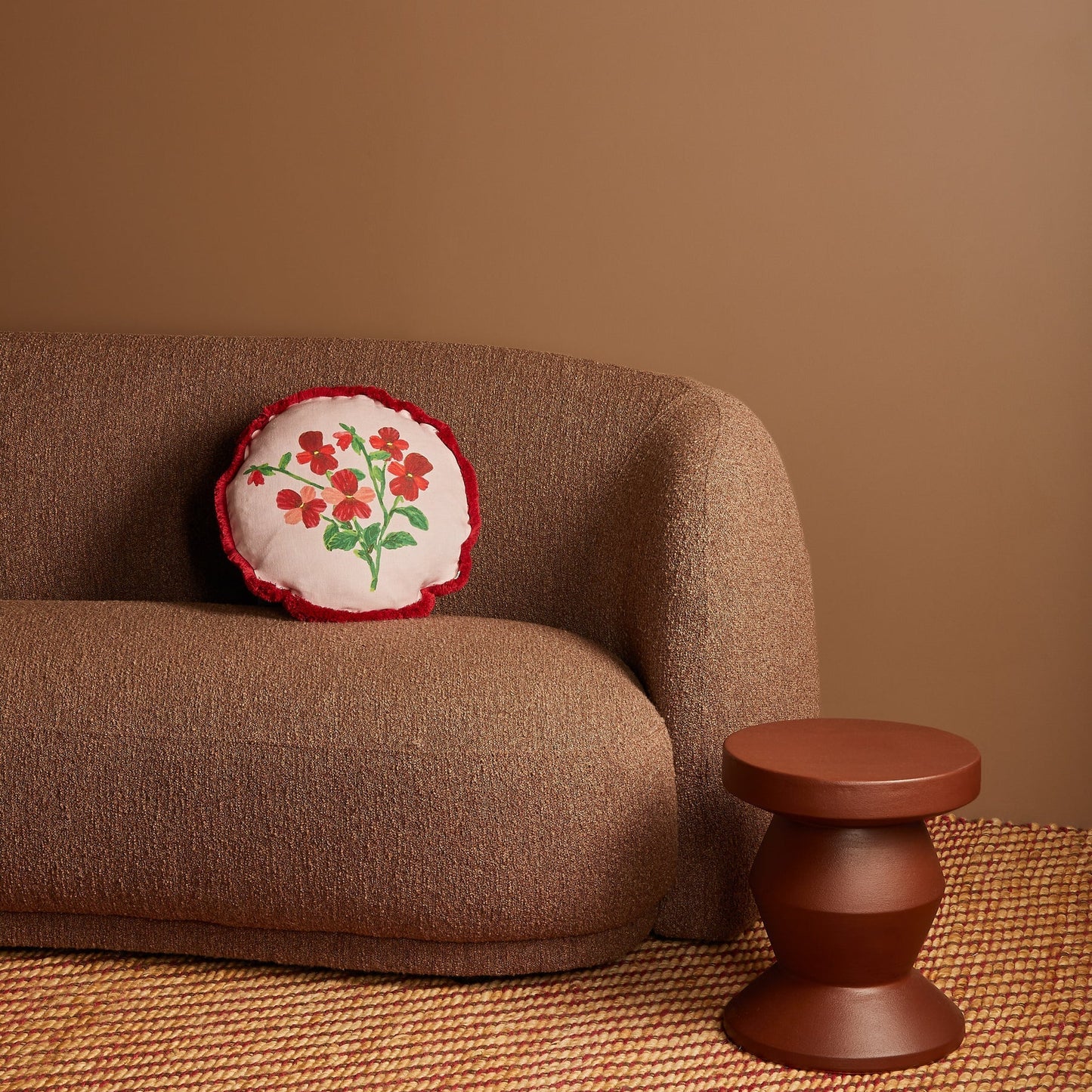 Mini Viola Round Cushion