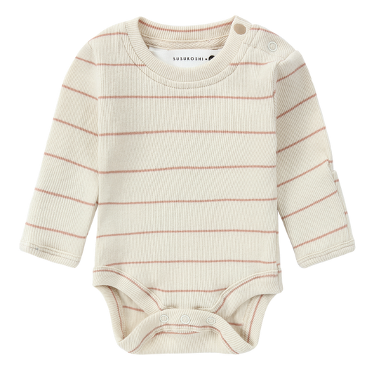 Coco Stripes Long Sleeve Bodysuit