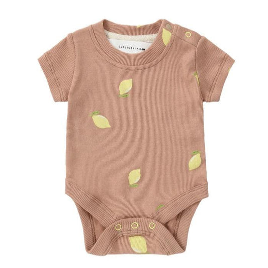 Lemons Short Sleeve Bodysuit