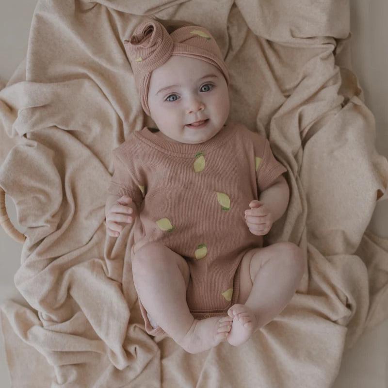 Lemons Short Sleeve Bodysuit