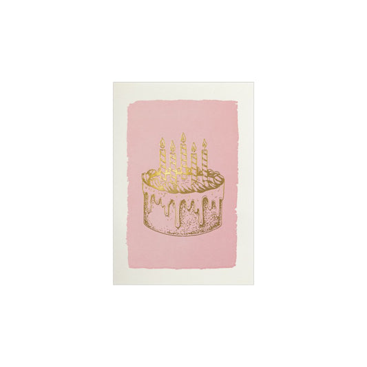 Birthday Cake Mini Card