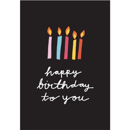 Candles Greeting Card