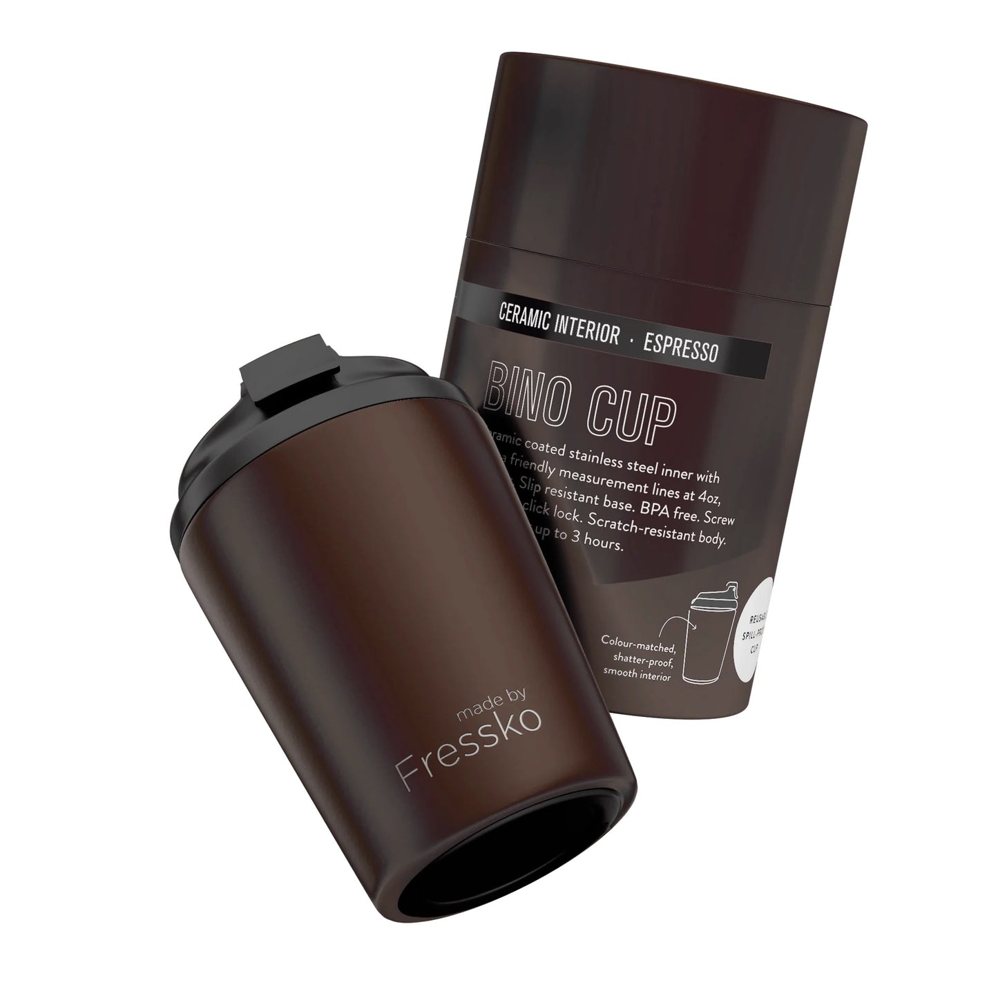 Espresso Ceramic Bino Cup 227ml