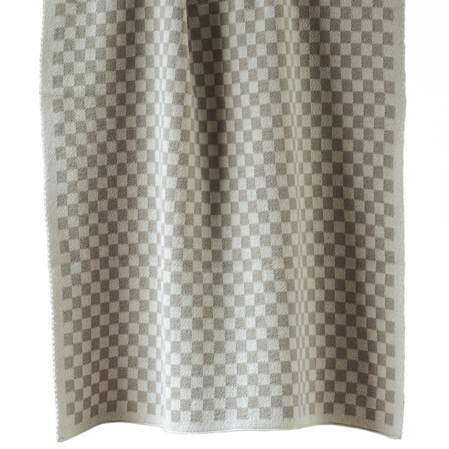 Chekka Cotton Hand Towel Taupe