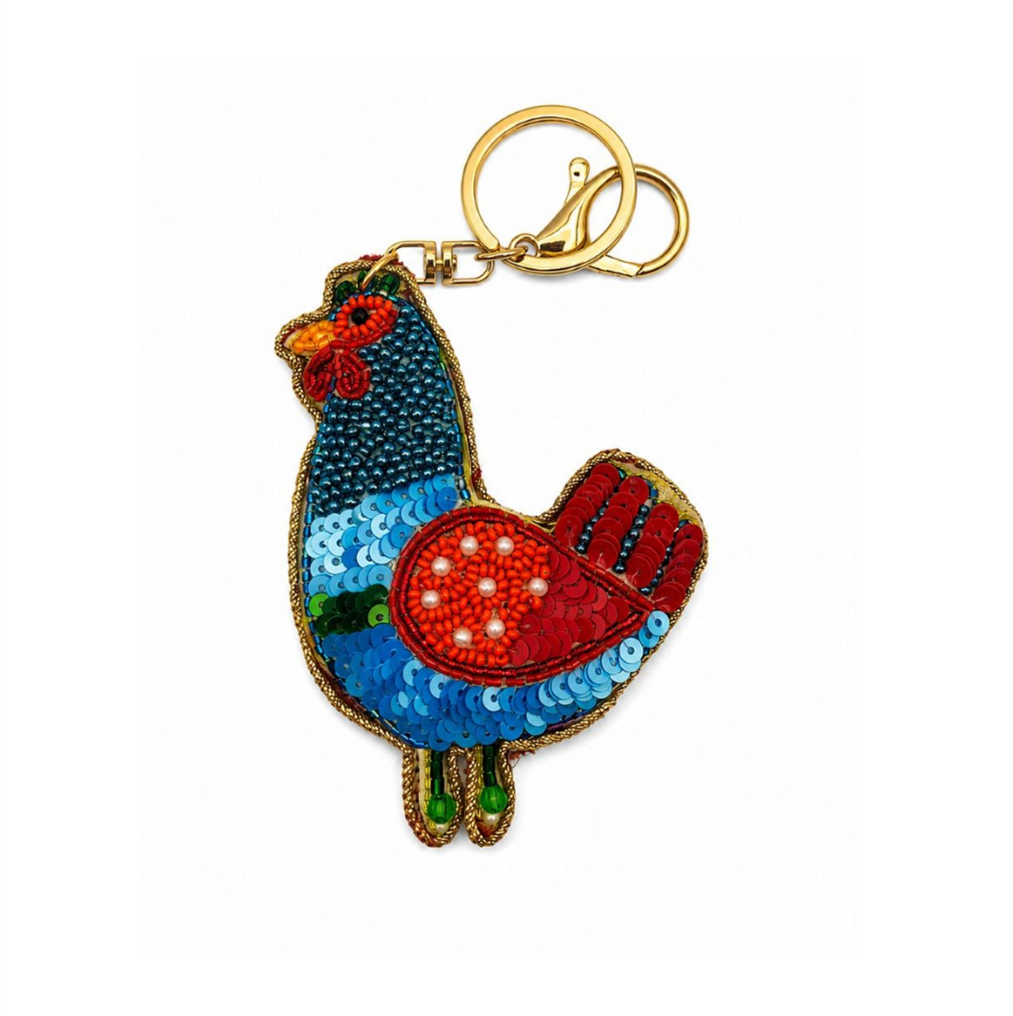 Bobby Beaded Keyring