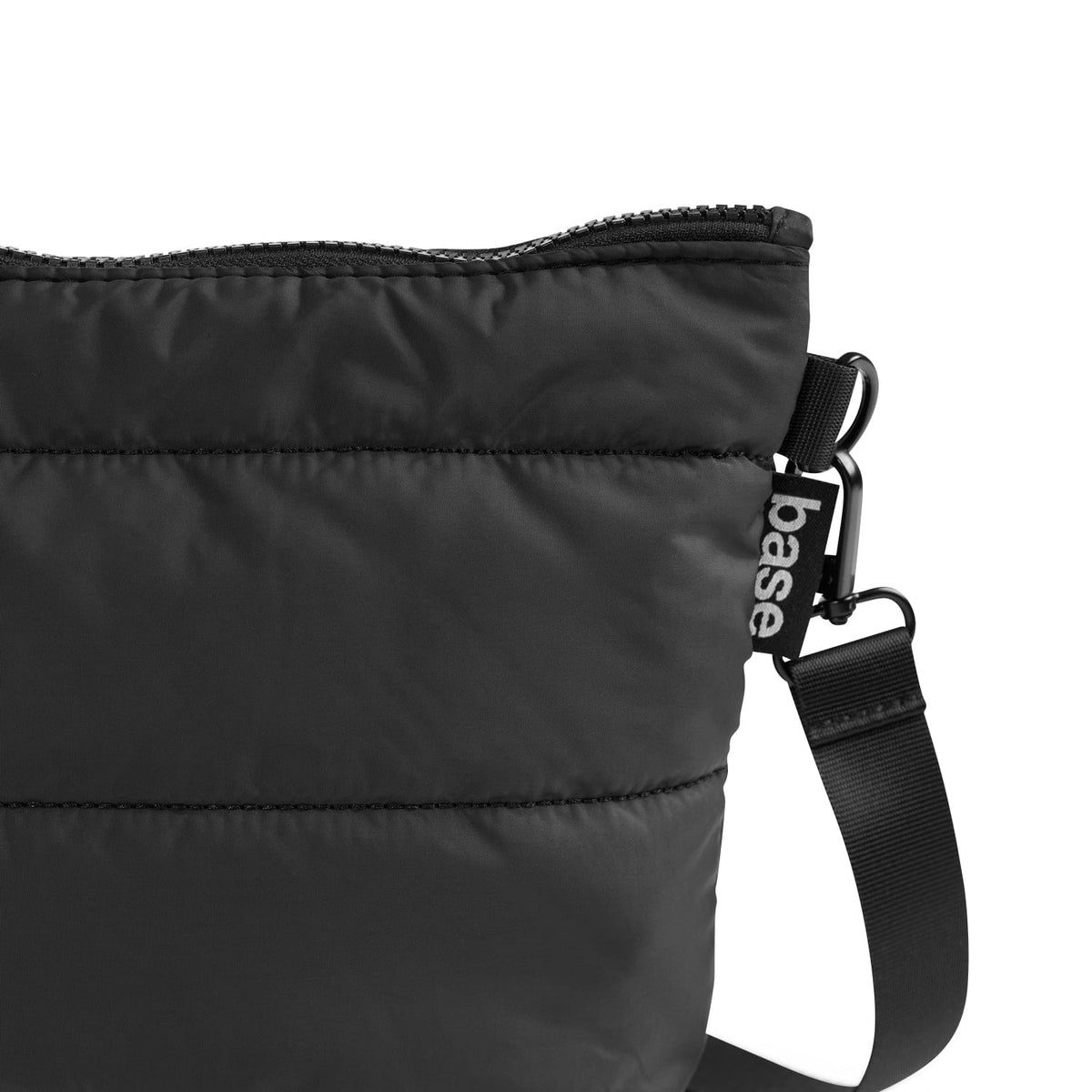Black Stash Base Crossbody Bag